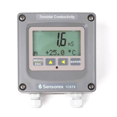 TCSTX en ligne toroïdal Transmetteur Conductivity avec affichage graphique