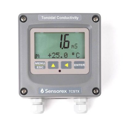 TCSTX en ligne toroïdal Transmetteur Conductivity avec affichage graphique