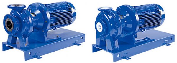 Moteur 2 to 25 HP Débits max. 1325 L/min